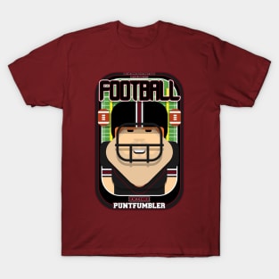 American Football Black and Maroon - Enzone Puntfumbler - Josh version T-Shirt